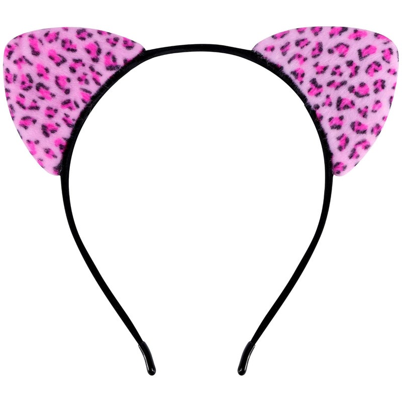 HIWIND Store Leopard Ears Cat Ears Headband Cheetah Ears Headband - Image 1